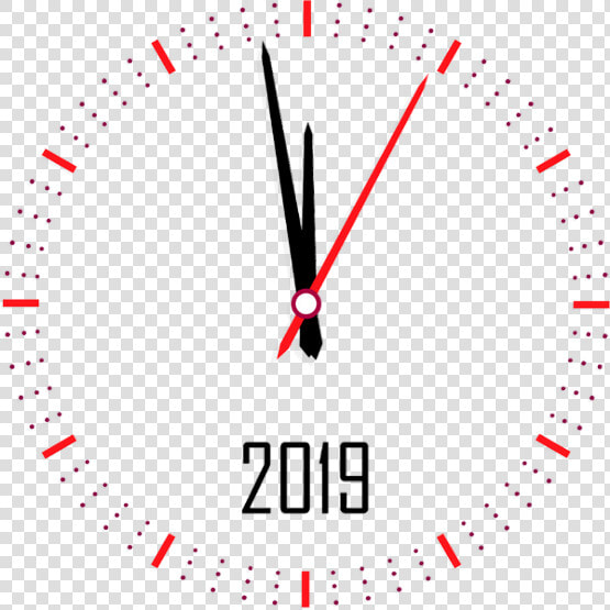 Transparent Clipart Neujahr   Wall Clock  HD Png DownloadTransparent PNG