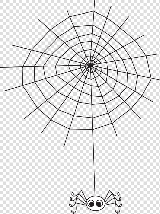 Transparent Cobwebs Png   Colouring Spider Webs Halloween  Png DownloadTransparent PNG