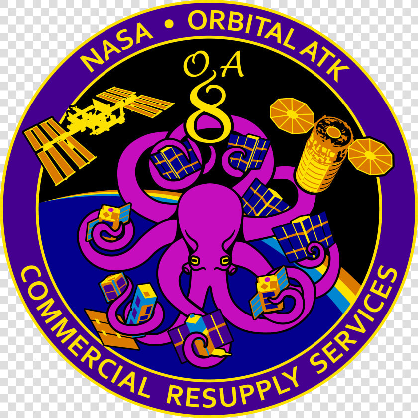 Orbital Sciences Crs Flight 8e Patch   Cygnus Crs Oa 8e  HD Png DownloadTransparent PNG