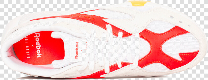 Reebok Sneakers Aztrek Double 93 X Gigi Hadid White   Walking Shoe  HD Png DownloadTransparent PNG