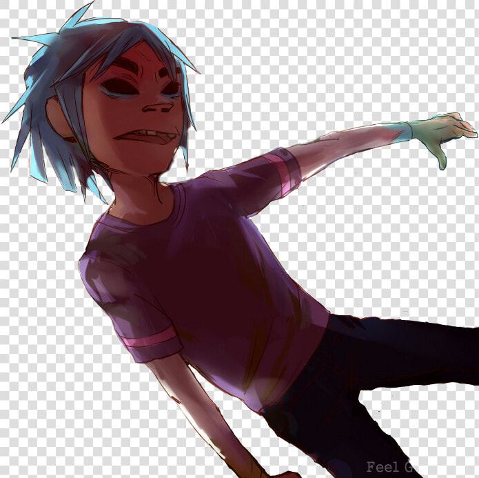  gorillaz   2d   fanart   Gorillaz 2d Fan Art  HD Png DownloadTransparent PNG