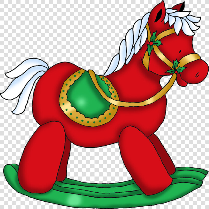 Vintage Caballitos De Madera   Christmas Rocking Horse Clipart Printable  HD Png DownloadTransparent PNG