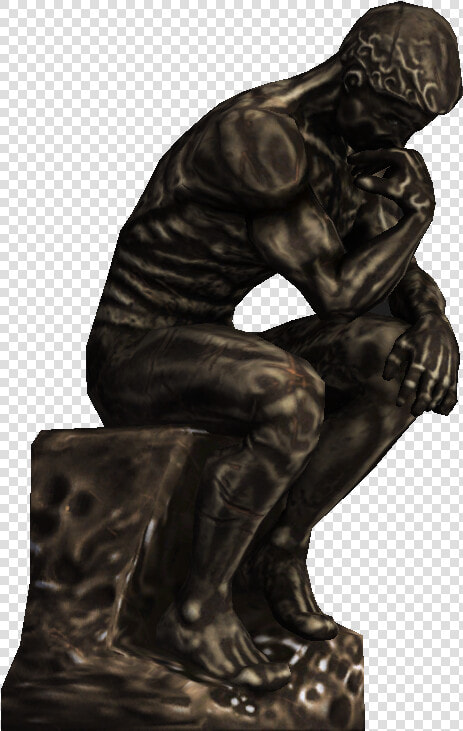 Transparent The Thinker Png  Png DownloadTransparent PNG