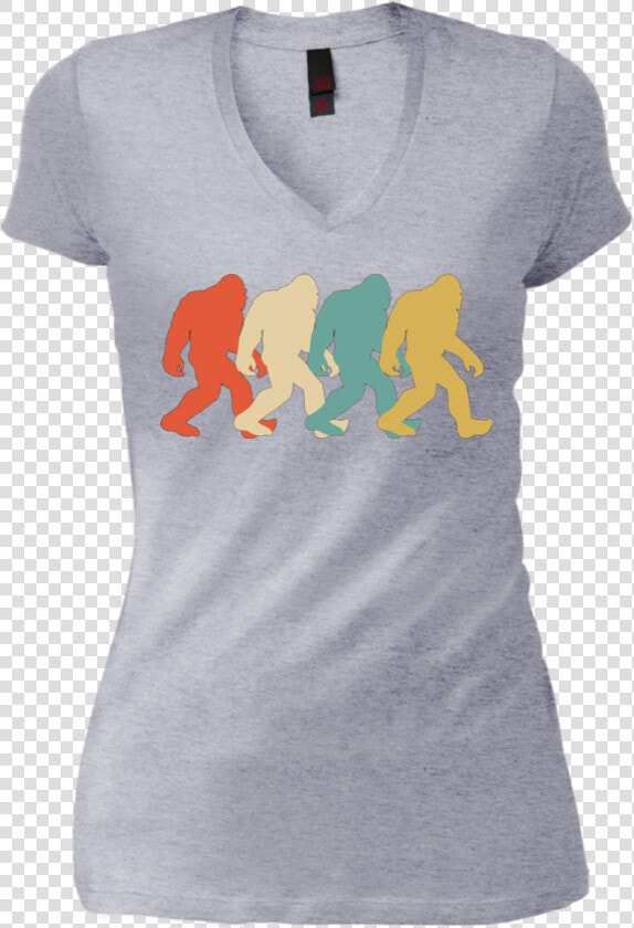 Bigfoot Silhouette Retro Pop Art Sasquatch Graphic   Pot Head Shirt  HD Png DownloadTransparent PNG