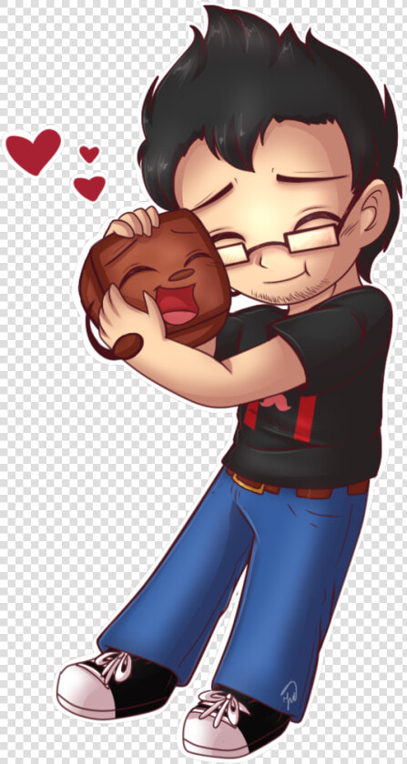 Transparent Septiceye Sam Png   Markiplier And Tiny Box Tim  Png DownloadTransparent PNG