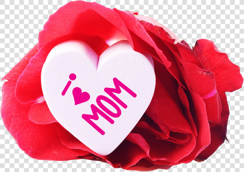 Free I Love Mom Heart And A Rose Png Image   Thankful Mom Happy Mothers Day Quotes  Transparent PngTransparent PNG