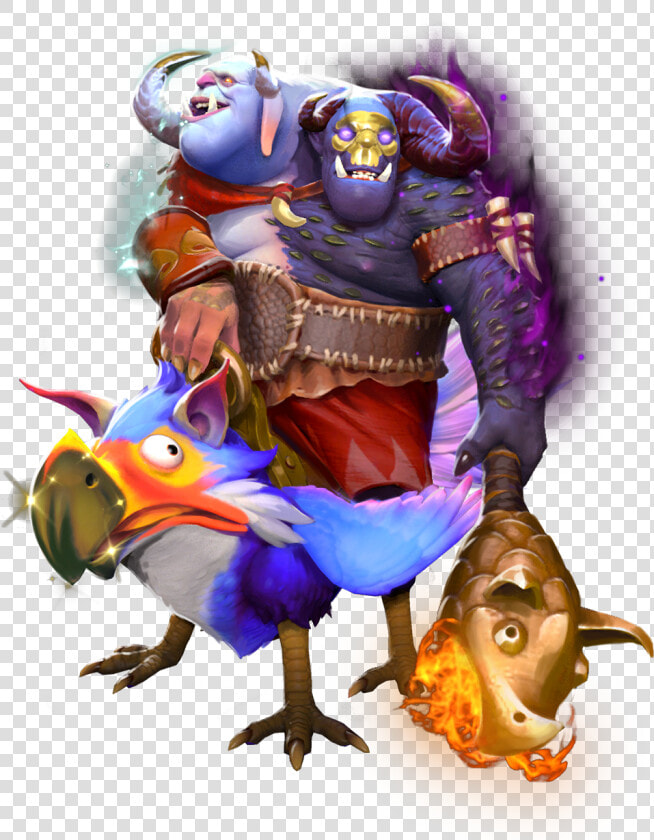 Ogre Arcana Dota 2  HD Png DownloadTransparent PNG