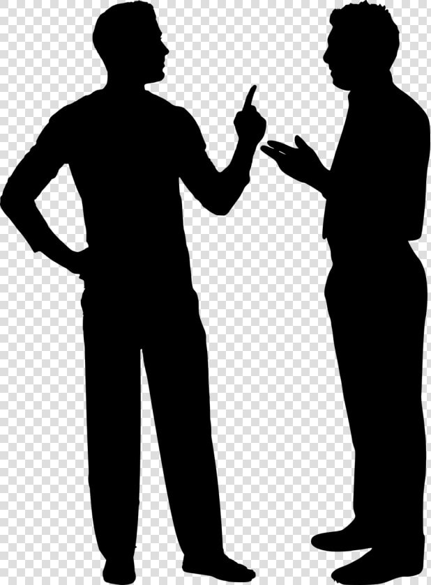 Argument  Man  Angry  Silhouette  Confrontation   Silhouette Man Working Png  Transparent PngTransparent PNG