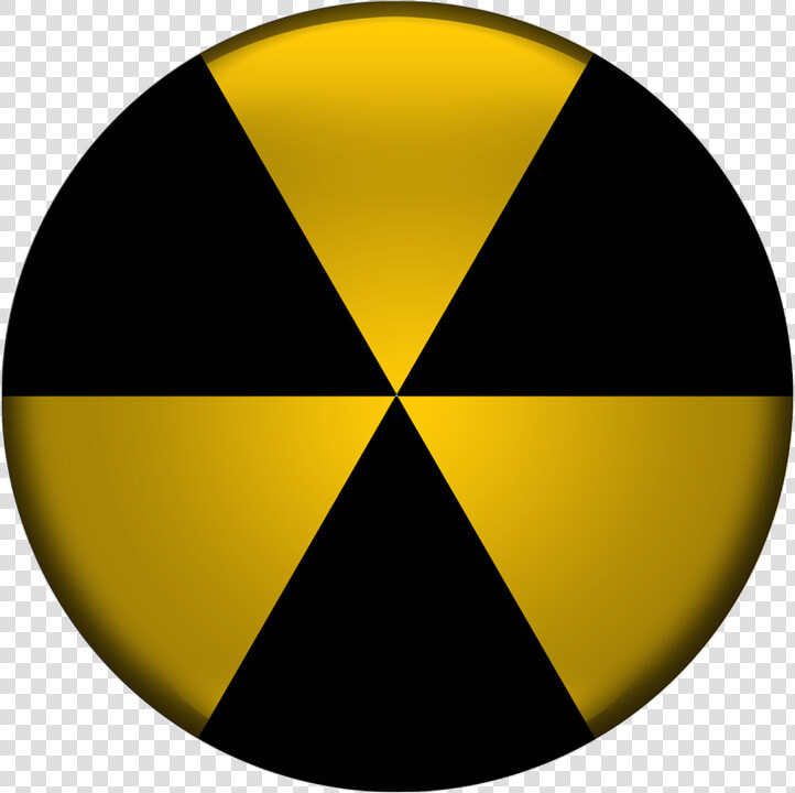 Radioactive Decay Radiation Radioactive Contamination   Black And Yellow Icon  HD Png DownloadTransparent PNG