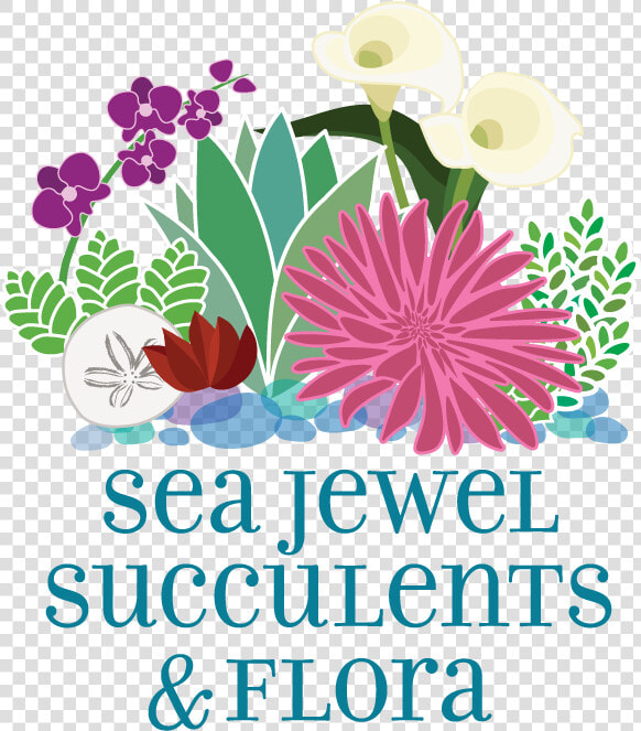 Sea Jewel Succulents  amp  Flora   Bouquet  HD Png DownloadTransparent PNG