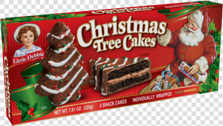 Little Debbie Christmas Tree Cakes Vanilla  HD Png DownloadTransparent PNG