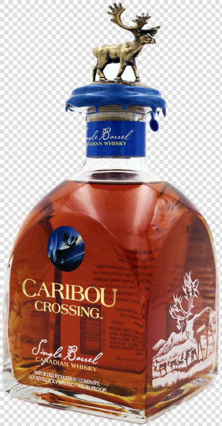 Caribou Crossing Single Barrel Whisky   Domaine De Canton  HD Png DownloadTransparent PNG