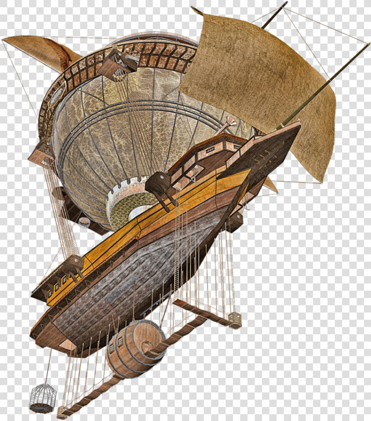 Zeppelin Drawing Steam   Airship Png  Transparent PngTransparent PNG