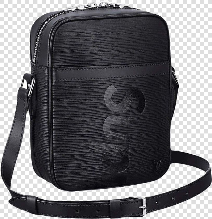 Supreme X Louis Vuitton Danube Pm Black  HD Png DownloadTransparent PNG