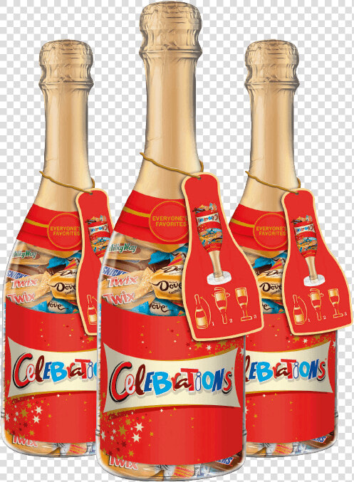 Bottle Celebrations Chocolate  HD Png DownloadTransparent PNG