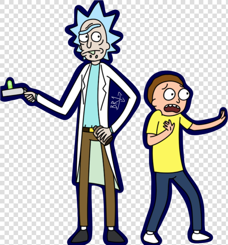 Transparent Clipart With No White Background   Rick And Morty Without Background  HD Png DownloadTransparent PNG