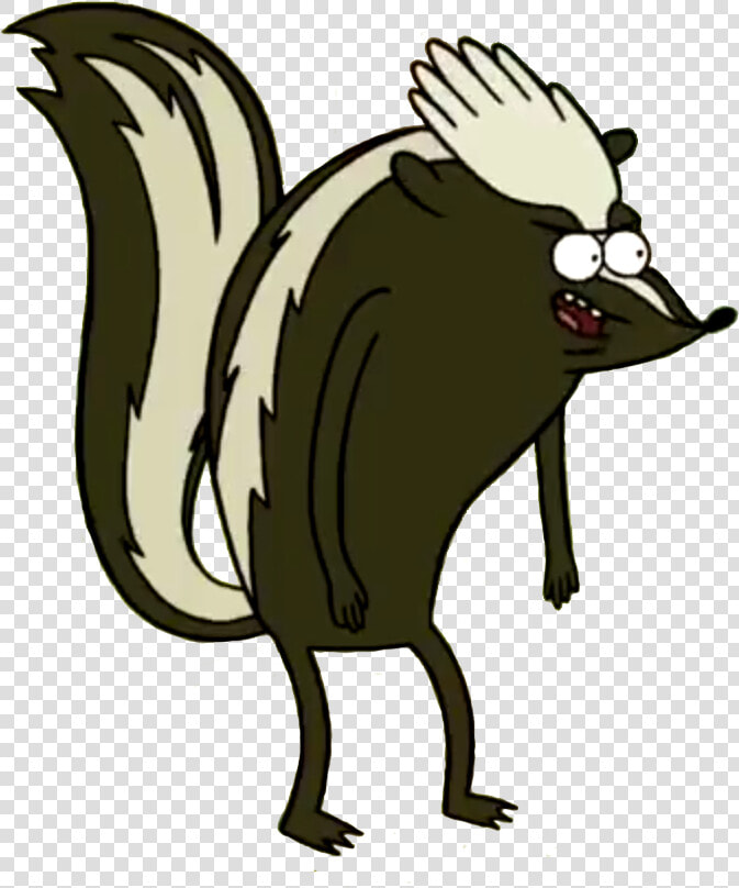 Were Skunk Regular Show Clipart   Png Download   Regular Show Skunk Rigby  Transparent PngTransparent PNG