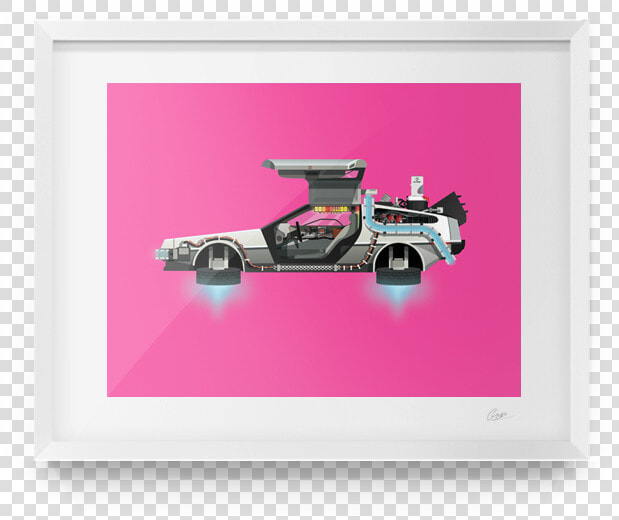 Delorean frame   Png Download  Transparent PngTransparent PNG