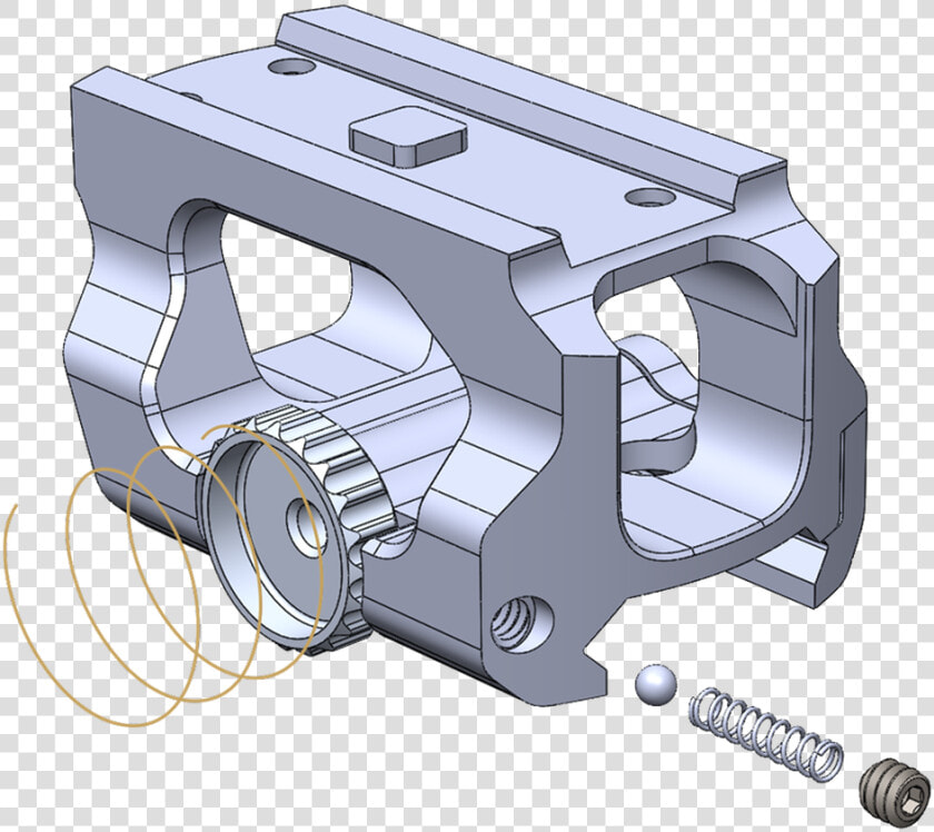 Scalarworks Leap Aimpoint T1 t2   Qd Mount Trijicon Mro Patrol  HD Png DownloadTransparent PNG