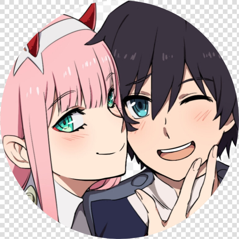  darlinginthefranxx  zerotwo  hiro  zerotwoxhiro  icon   Zero Two X Hiro  HD Png DownloadTransparent PNG