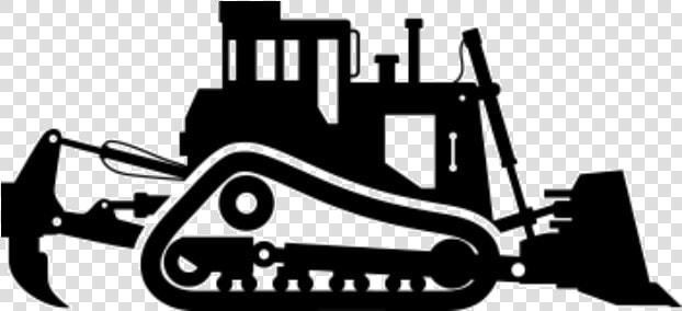 Caterpillar D9 Komatsu Limited Heavy Machinery Bulldozer   Bulldozer Silhouette Transparent  HD Png DownloadTransparent PNG