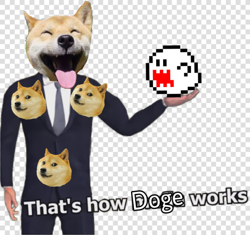 That’s How Doge Works   Mafia Works Meme Template  HD Png DownloadTransparent PNG