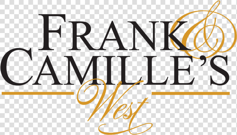 Frank  amp  Camilles Vlogo Black amp gold   Calligraphy  HD Png DownloadTransparent PNG