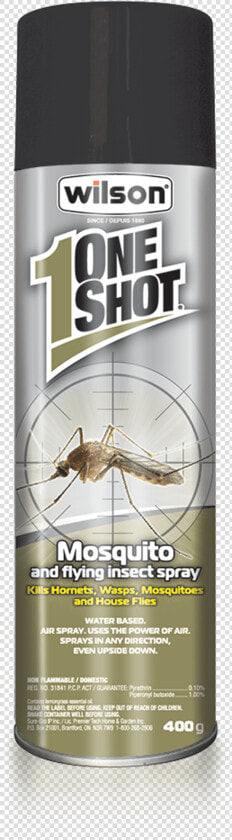 Wilson One Shot Mosquito Flying Insect Killer   Arachnicide  HD Png DownloadTransparent PNG