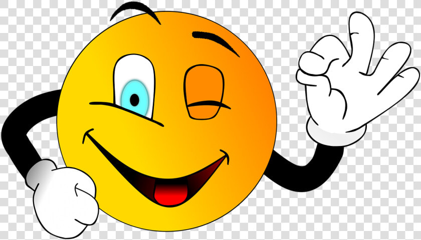 Smile Smiley Wink Free Photo   Emoji Follow Png  Transparent PngTransparent PNG