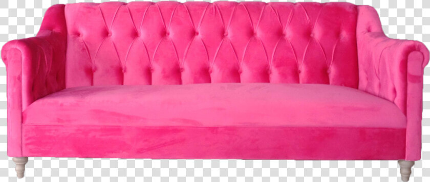 Lucy Sofa  Hot Pink Sofa  Pink Sofa For Rent  Pink   Pink Sofa  HD Png DownloadTransparent PNG