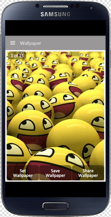 Smile Wallpaper The App Store   Lots Of Yellow Troll Face  HD Png DownloadTransparent PNG