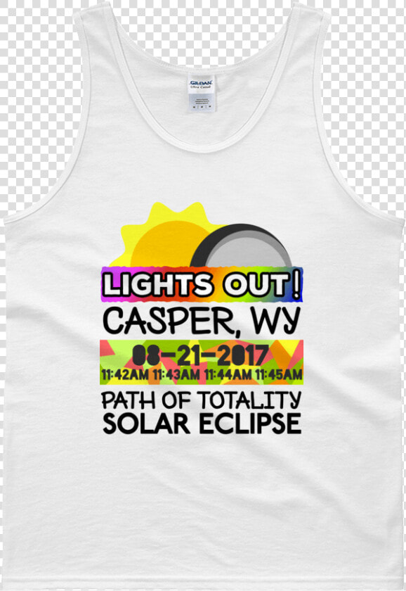 Solar Eclipse Tank Top   Active Tank  HD Png DownloadTransparent PNG