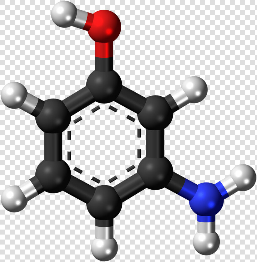 Aminophenol Molecule Chemistry  HD Png DownloadTransparent PNG