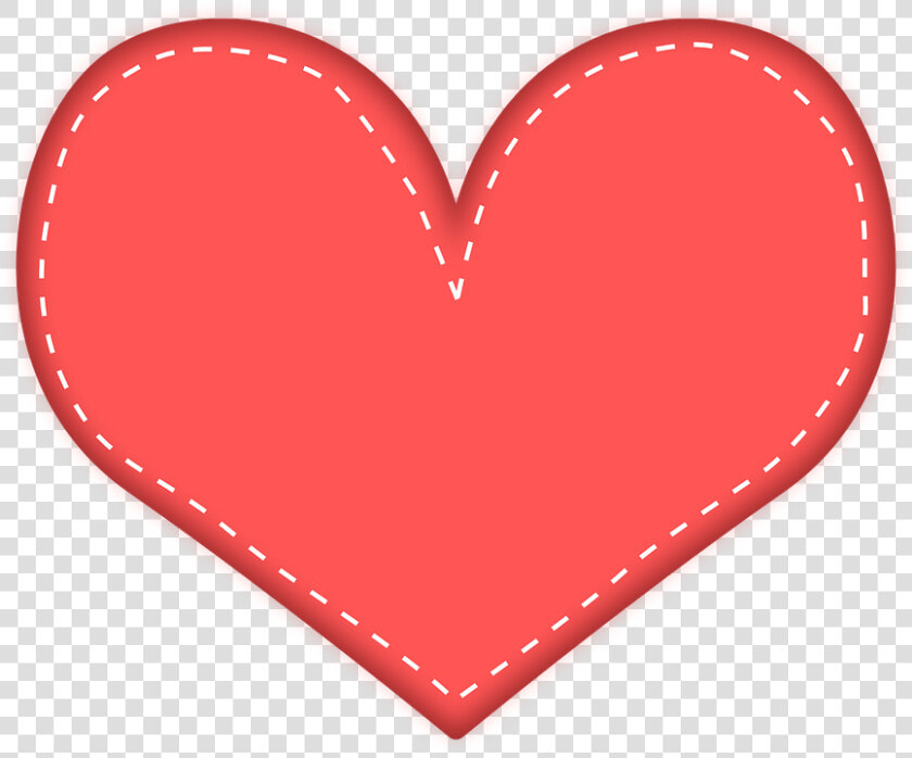 Corazón  Rojo  El Amor  Corazones  San Valentín   Heart With Stitches Clipart  HD Png DownloadTransparent PNG