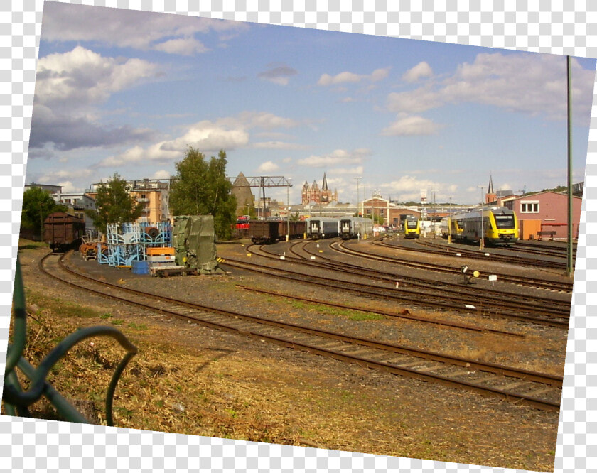 Trains Parked Limburg Lahn 1   Track  HD Png DownloadTransparent PNG