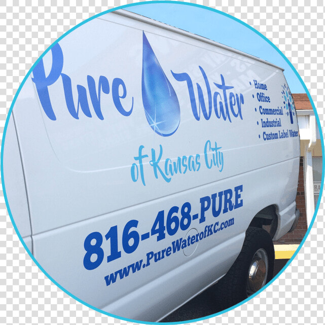 Pure Water Delivery   Light Commercial Vehicle  HD Png DownloadTransparent PNG