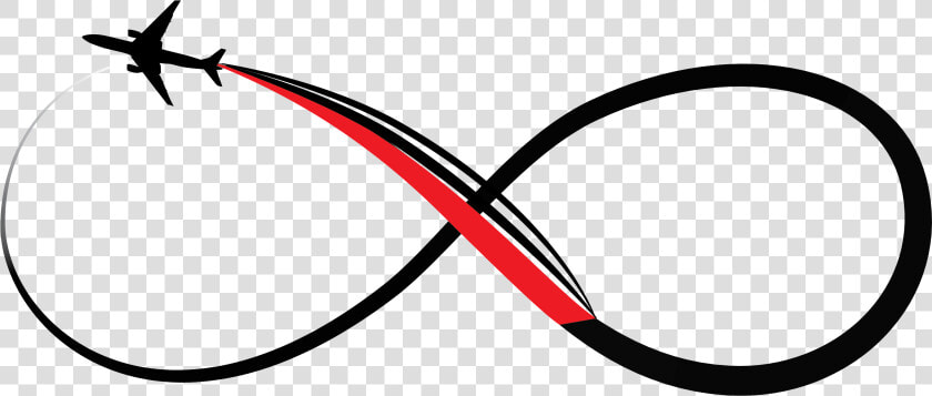 Infinity Logo With Plane   Png Download   Infinity Logo With Plane  Transparent PngTransparent PNG