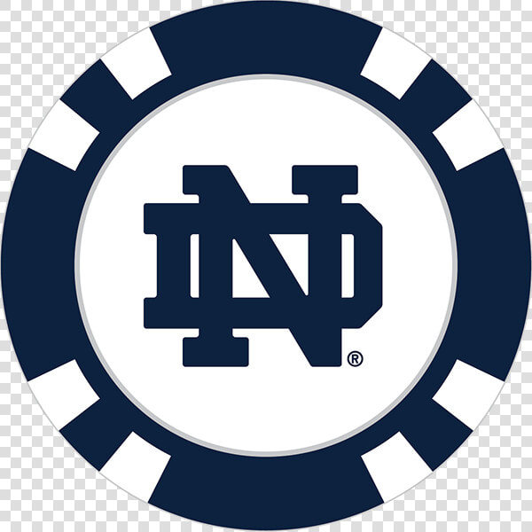 Notre Dame Fighting Irish Poker Chip Ball Markers   Transparent Cleveland Indians Logo  HD Png DownloadTransparent PNG