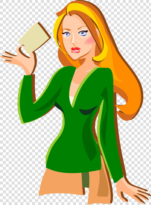 Girl Cartoon People Free Photo   Cartoon Woman Ringing Bell  HD Png DownloadTransparent PNG