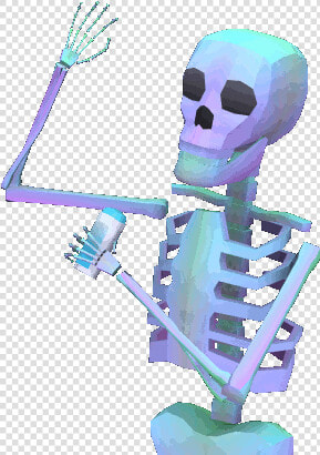 Freetoedit Transparentskeleton Vaporwave Lund   Gif Transparent Skeleton Doot  HD Png DownloadTransparent PNG