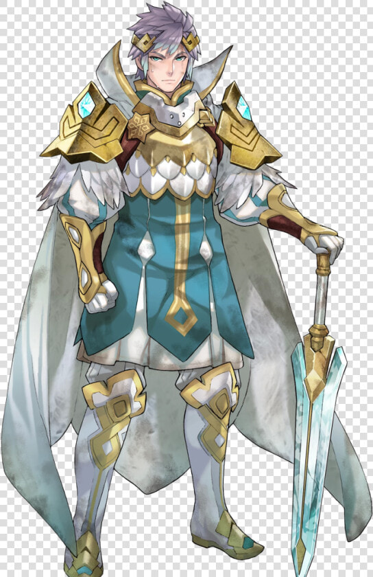 1boy Aqua Eyes Armor Bangs Blue Hair Boots Broken Broken   Fire Emblem Heroes Hrid  HD Png DownloadTransparent PNG