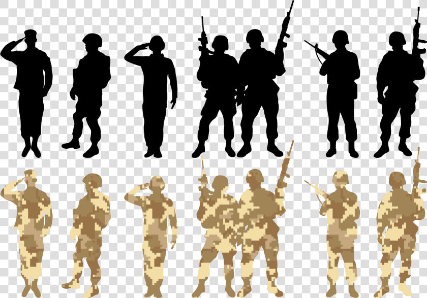 Soldier Salute Army   Army Soldier Clipart  HD Png DownloadTransparent PNG