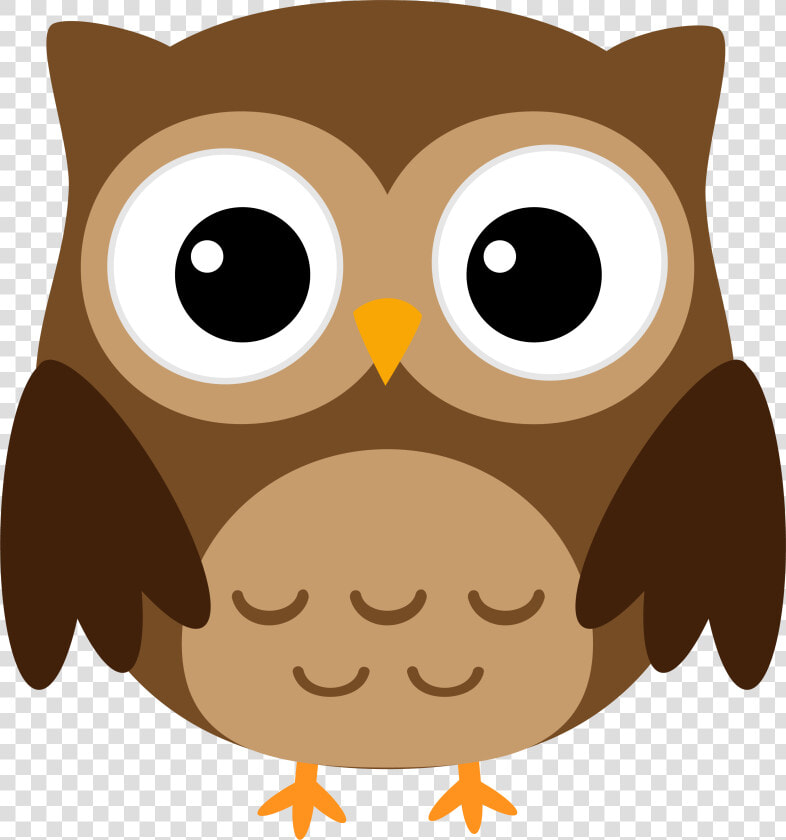 Transparent Owl Clip Art Black And White   Cartoon Great Horned Owl  HD Png DownloadTransparent PNG