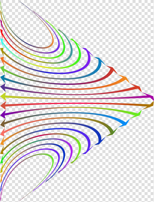 Arrows Perspective Design 2 Polyprismatic   Graphic Design  HD Png DownloadTransparent PNG