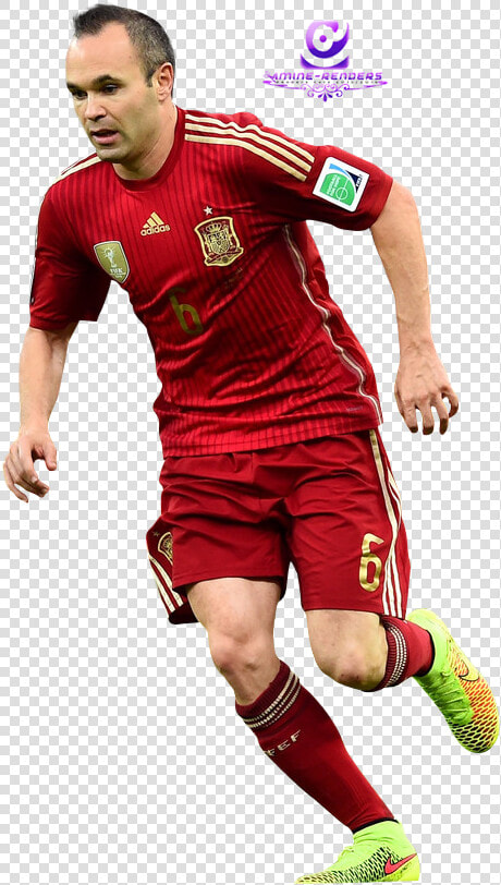 Transparent Iniesta Png   Iniesta Spain Png  Png DownloadTransparent PNG