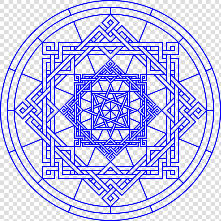 Pattern  Ornament  Geometry  Islamic  Circle  Blue   Transparent Background Compass Clipart  HD Png DownloadTransparent PNG