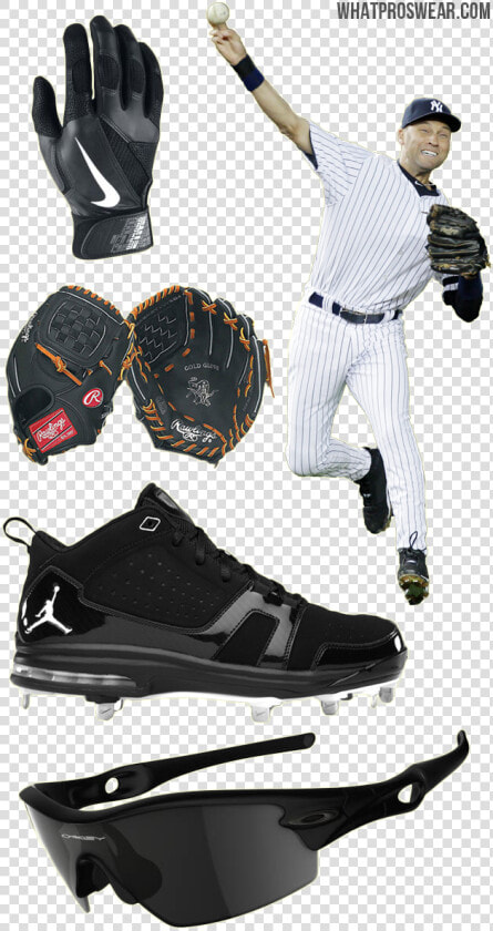 Derek Jeter Glove Model  Derek Jeter Cleats  Derek   Oakley Radar Path  HD Png DownloadTransparent PNG