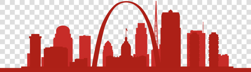 Gateway Arch   St Louis Arch Red  HD Png DownloadTransparent PNG