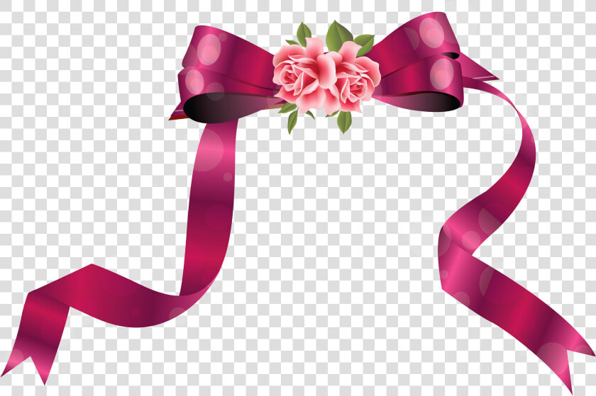 Decorative With Roses Image   Decorative Ribbon Png  Transparent PngTransparent PNG