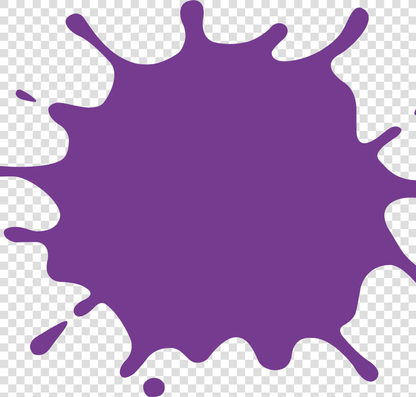 Purple Splat   Nickelodeon Disney  HD Png DownloadTransparent PNG